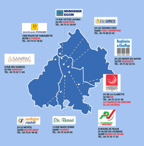 Installateurs chauffagiste et plomberie Drôme Ardèche Isère