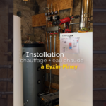 chaudière granulés 20kW ballon tampon chauffe-eau thermodynamique installation Eyzin-Pinet JC Ponsard